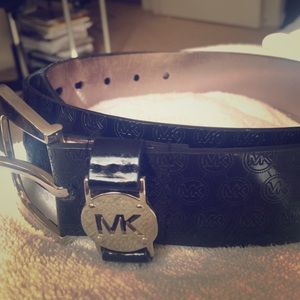 black michael kors belt