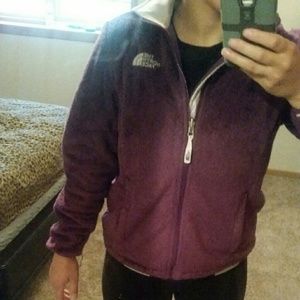 Purple North Face Osito Jacket