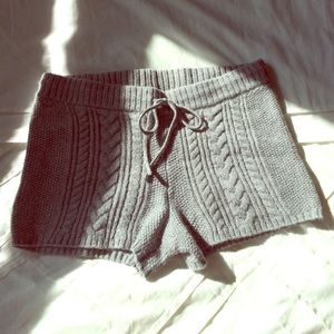 Knit pajama bottoms