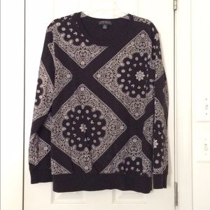 Forever 21 Bandana Sweater 2x