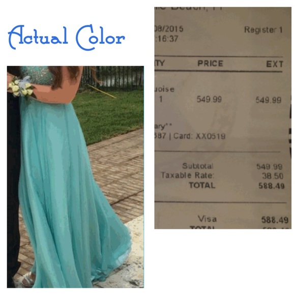 Stunning Formal Gown. - Picture 3 of 4