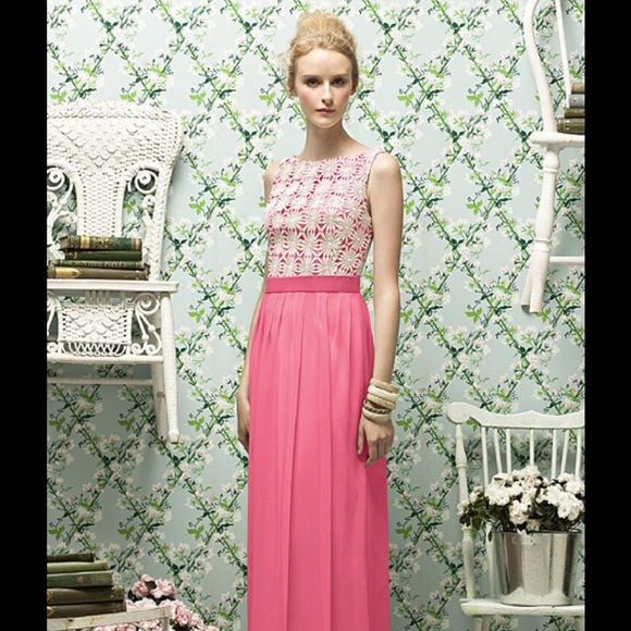 Lela Rose LR182 Bridesmaid Dress-Punch