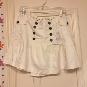 White Cino Apparel Flared Skirt - NWT