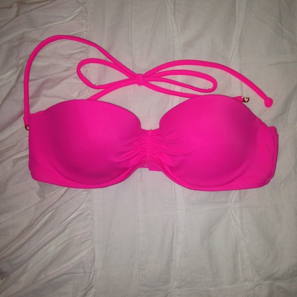 Victoria's Secret Hot Pink bathing suit top!