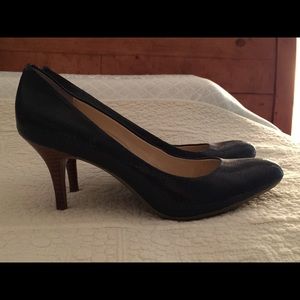 Cobalt blue Calvin Klein heels