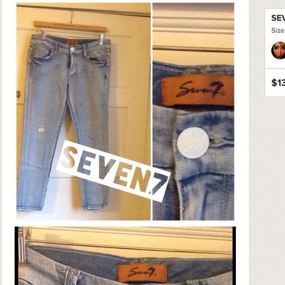 7Seven7 jeans capri