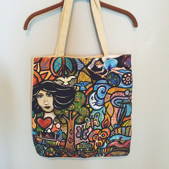 • True Religion Tote Bag •