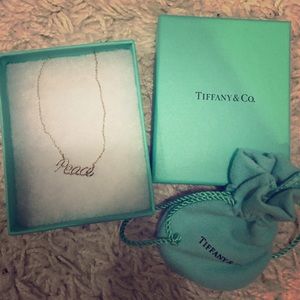 TIFFANY & CO.PALOMA PICASSO® PEACE NECKLACE
