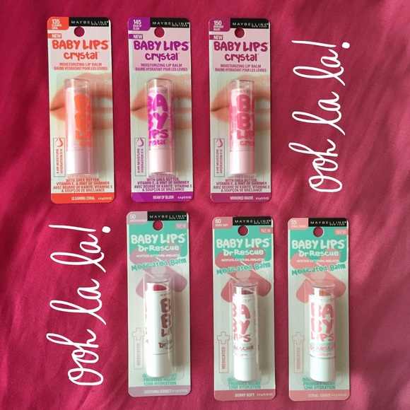 Maybelline Accessories - 6 - Maybelline Baby Lips lip balms. NWT!