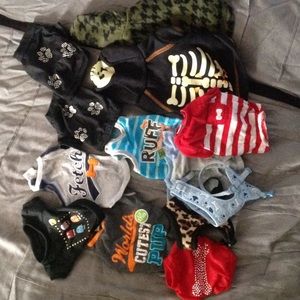 Boy puppy clothes xxs-xs