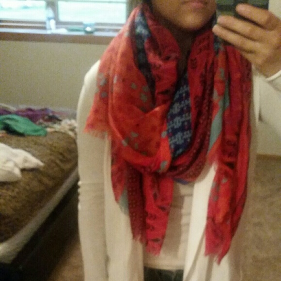 Colorful Patterned Scarf
