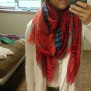 Colorful Patterned Scarf