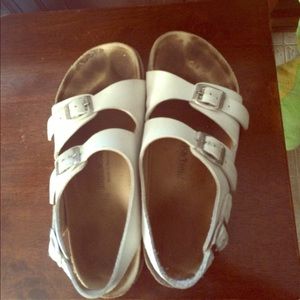 White Birkenstocks
