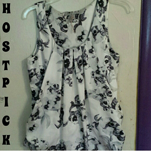 H&M Tops - H&M Floral Tank, Size 6