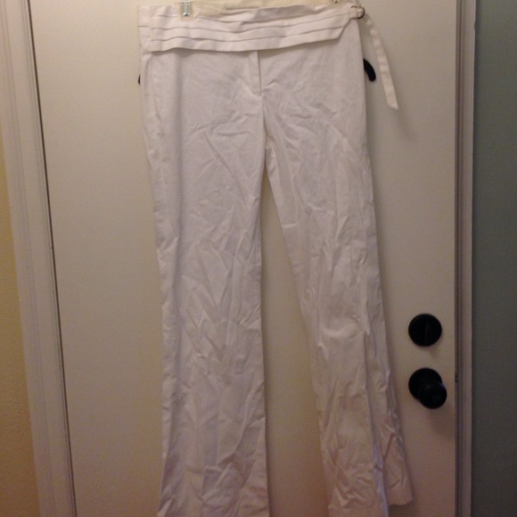 White dress pants BCBG