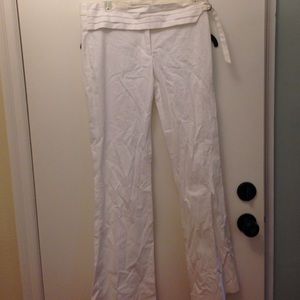 White dress pants BCBG