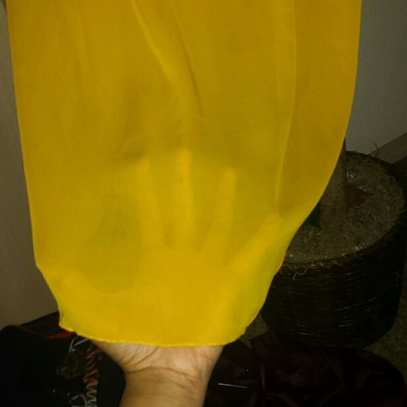 Yellow HighLow Top - Picture 3 of 3