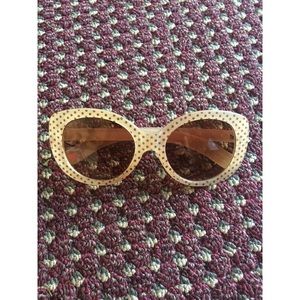 Betsey Johnson polka dot sunglasses New