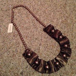 Brown Beaded Fashion Necklace