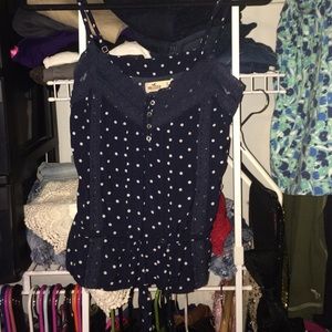 Polka dot tank