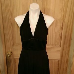 Halter top full length dress