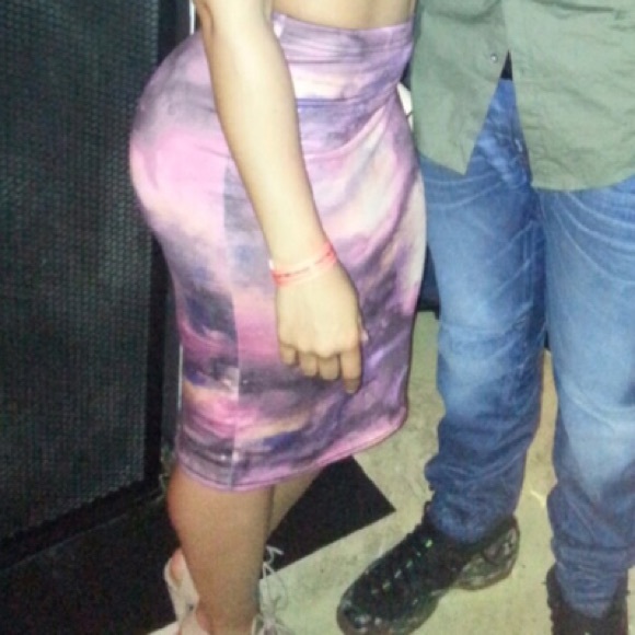 ASOS Cosmo midi skirt