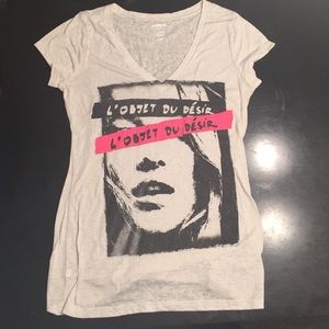 Burn-out graphic Tee