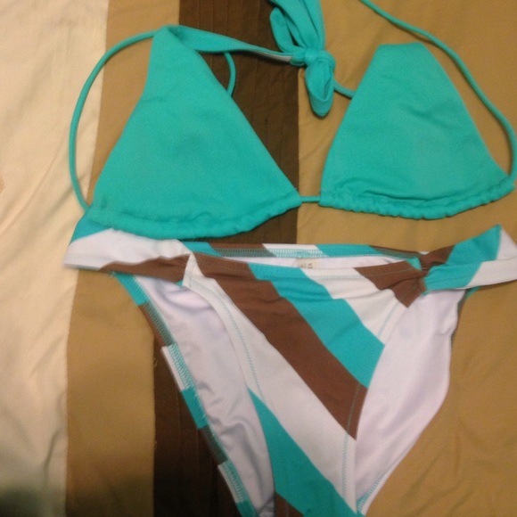 string bikini and vs bottoms