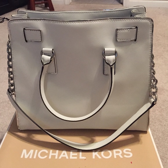 BNWOT Authentic Michael Kors Hamilton Handbag - Picture 2 of 4