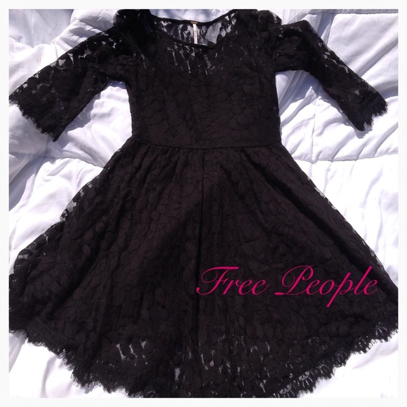 Closet Clear Out: Black Lace Dress 🌚