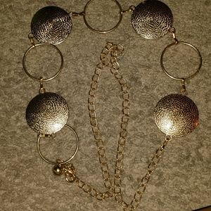 Gold Plated Chain Belt