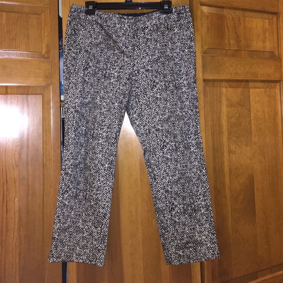 Cropped Fitted Pants
