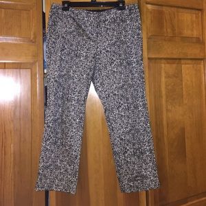 Cropped Fitted Pants