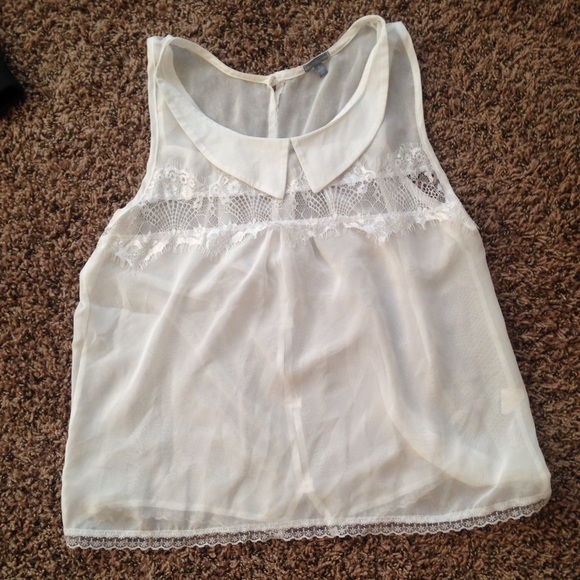 Charlotte Russe sheer top