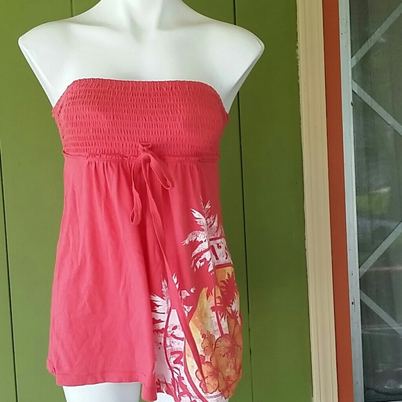 Arizona Jean Company Tops - light red tube top