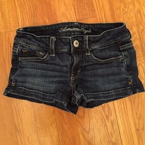 Dark Wash AE Shorts