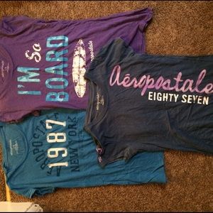 Aeropostale graphic tees