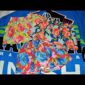 Bundled: Three flirty Hollister Skirts