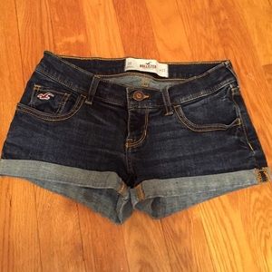 Cuffed Hollister Shorts