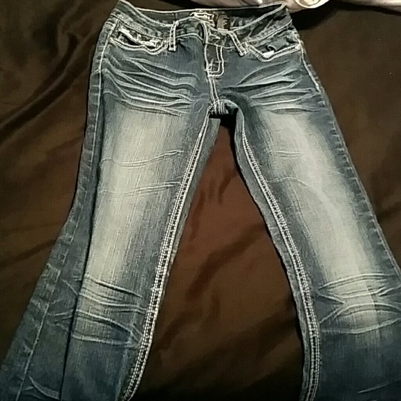 Boot cut denim