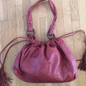 BCBG max azria Sienna fringe boho bag