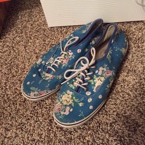 floral vans