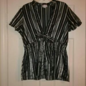 Silk dress top