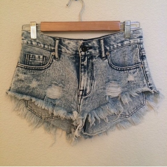 Pac sun high waisted shorts
