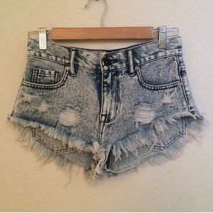 Pac sun high waisted shorts