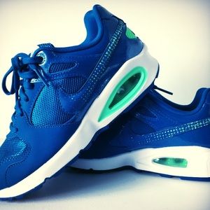 Glitter Airmax | Blue & Mint