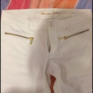 WHITE MICHAEL KORS PANTS