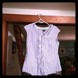 Fancy tank top! Lovely ruffles in front.