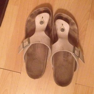 White cream berkenstocks