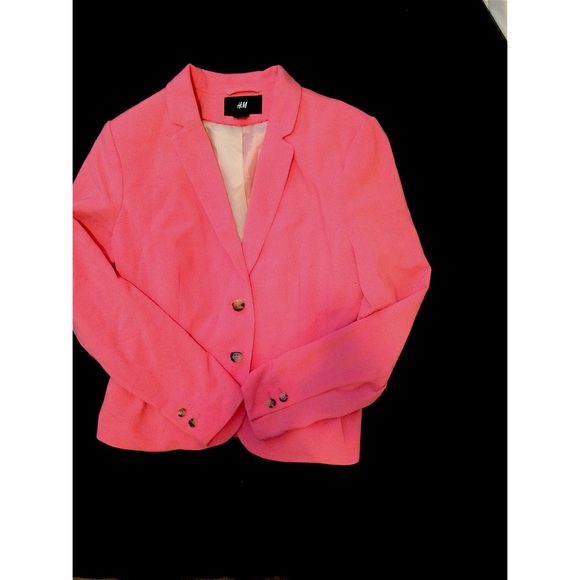 Pink Blazer.